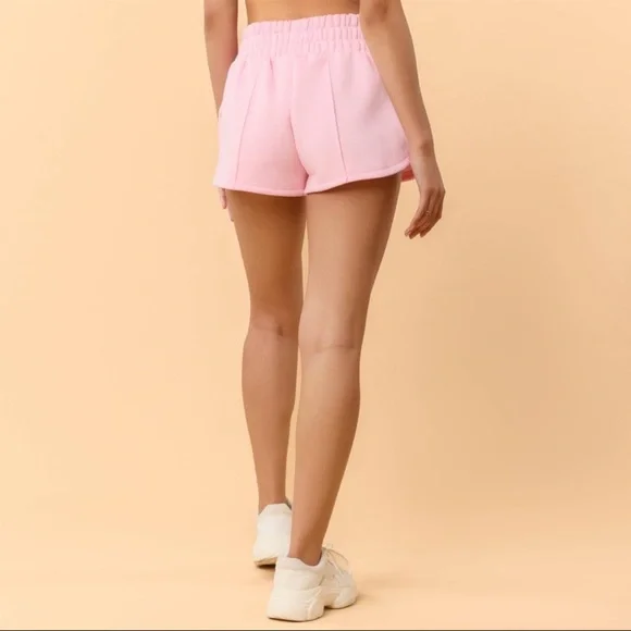 Blogilates Women's Marshmallow Dolphin Shorts - Pink M - Picture 2 of 16
